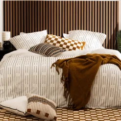 Lot de 3 panneaux décoratifs tasseaux bois Colva*ATMOSPHERA Hot