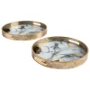 Lot de 2 plateaux "Inaya"*ATMOSPHERA New