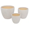 Lot de 3 pots "Vena"*ATMOSPHERA Best
