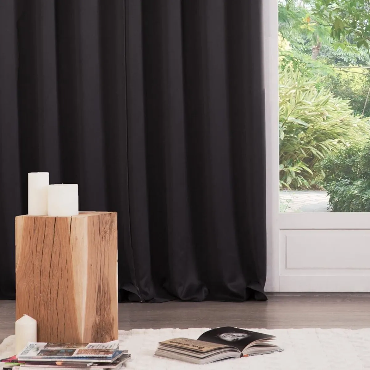 Lot de 2 rideaux occultants "Odelie"*ATMOSPHERA Online