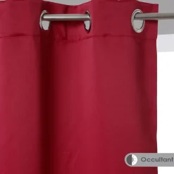 Lot de 2 rideaux occultants "Odelie"*ATMOSPHERA