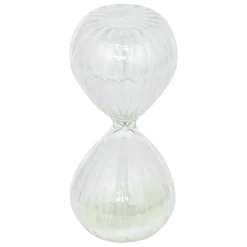 Lot de 3 sabliers avec support bois*ATMOSPHERA New