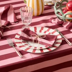 Lot de 4 serviettes de table "Cherry"*ATMOSPHERA Discount