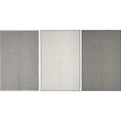 Lot de 3 torchons coton*ATMOSPHERA Hot