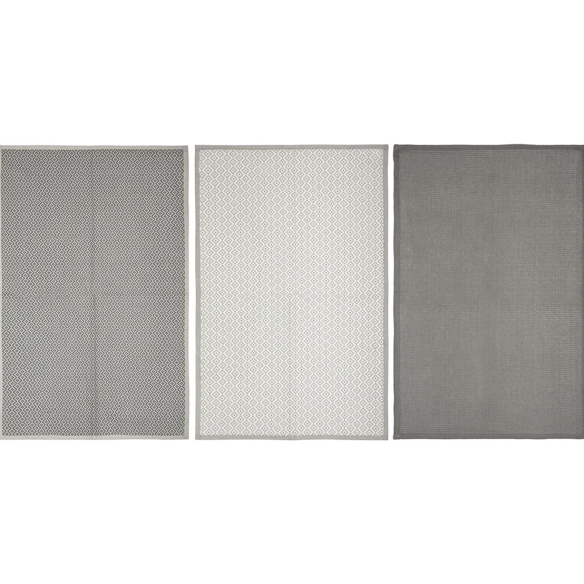 Lot de 3 torchons coton*ATMOSPHERA Hot