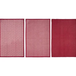 Lot de 3 torchons coton*ATMOSPHERA Hot