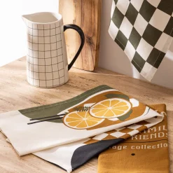 Lot de 3 torchons "Helu"*ATMOSPHERA