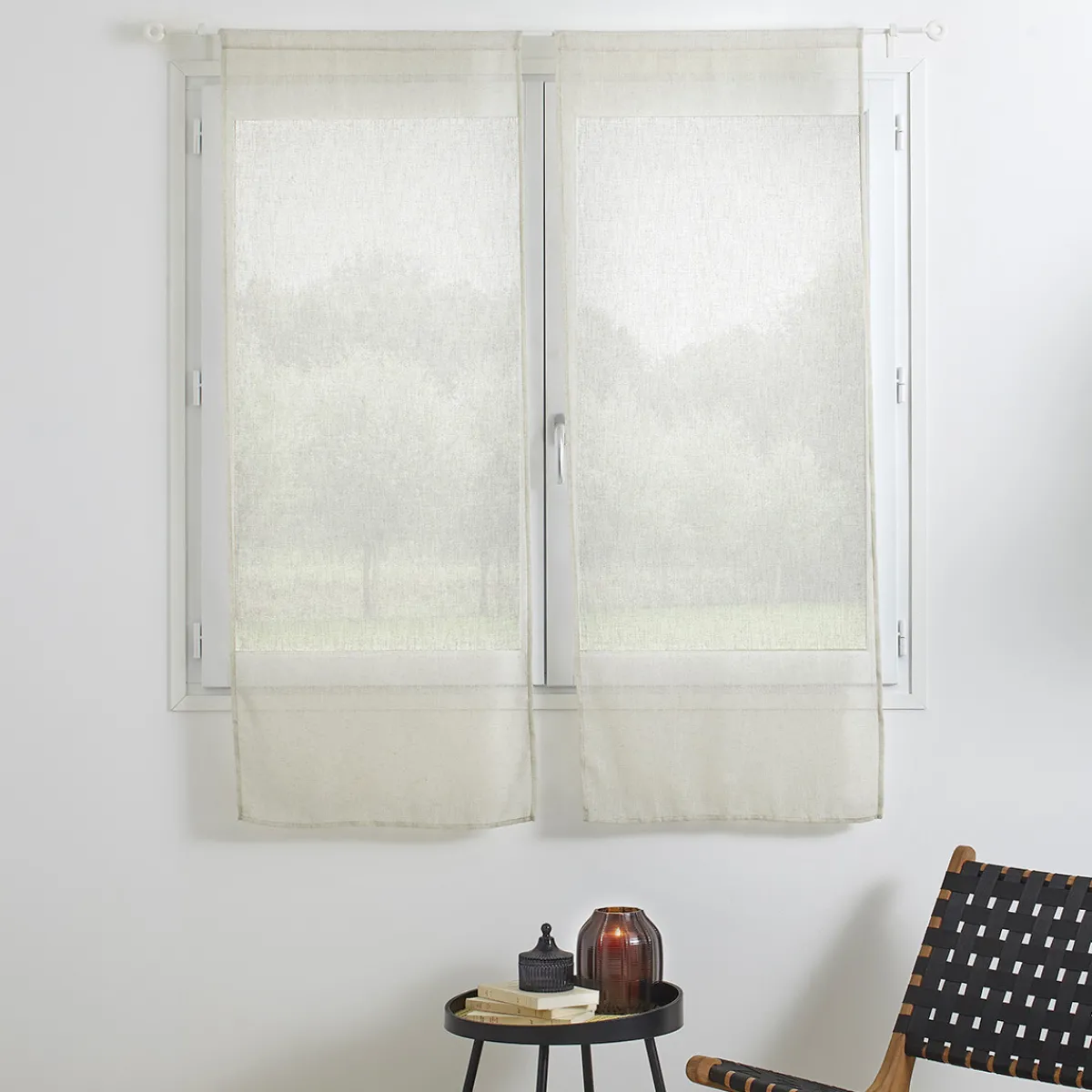 Lot de 2 voilages "Fred"*ATMOSPHERA New