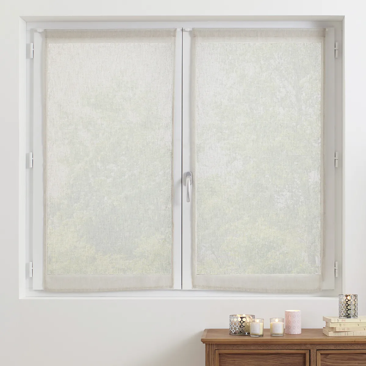 Lot de 2 voilages "Fred"*ATMOSPHERA Best