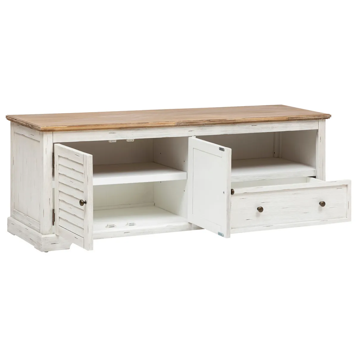 Meuble TV 2 portes "Olbia"*ATMOSPHERA Discount