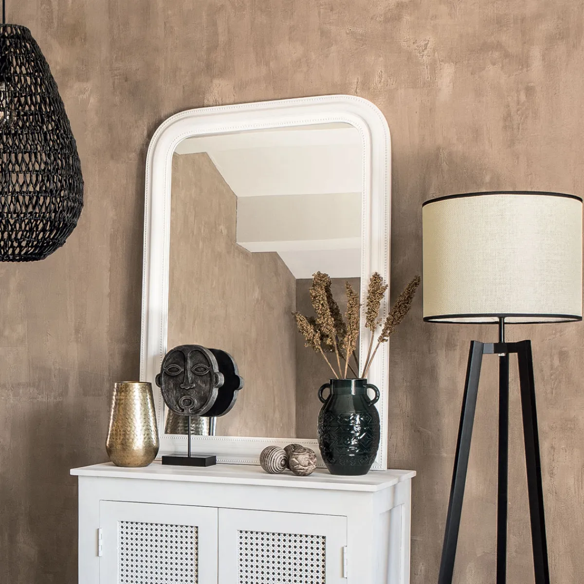 Miroir "Adele", bois*ATMOSPHERA Online