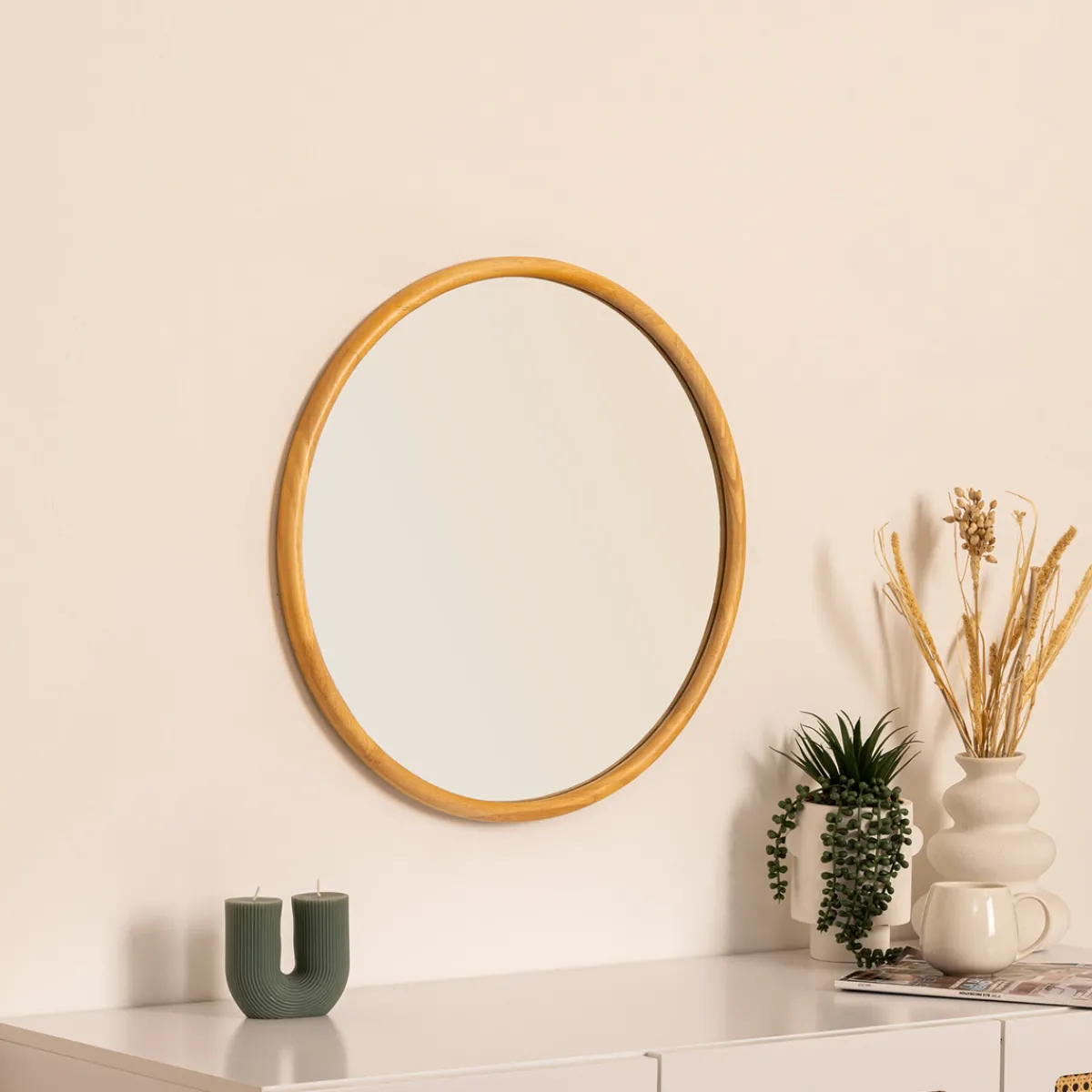 Miroir rond "Kim"*ATMOSPHERA Discount