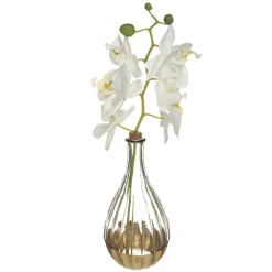Orchidée artificielle "Edi" avec vase*ATMOSPHERA Clearance