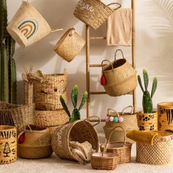 Panier en osier*ATMOSPHERA Sale