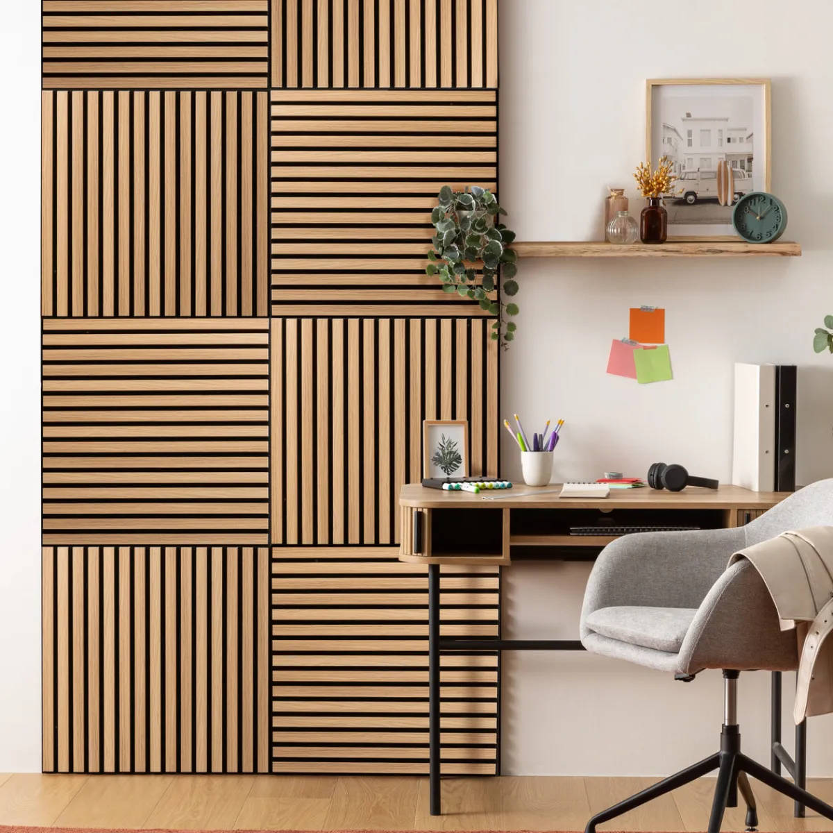 Panneau décoratif tasseaux bois Colva*ATMOSPHERA Online