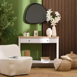 Panneau décoratif tasseaux bois Colva*ATMOSPHERA Discount