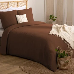 Parure de lit 3 pièces "Flora"*ATMOSPHERA Discount