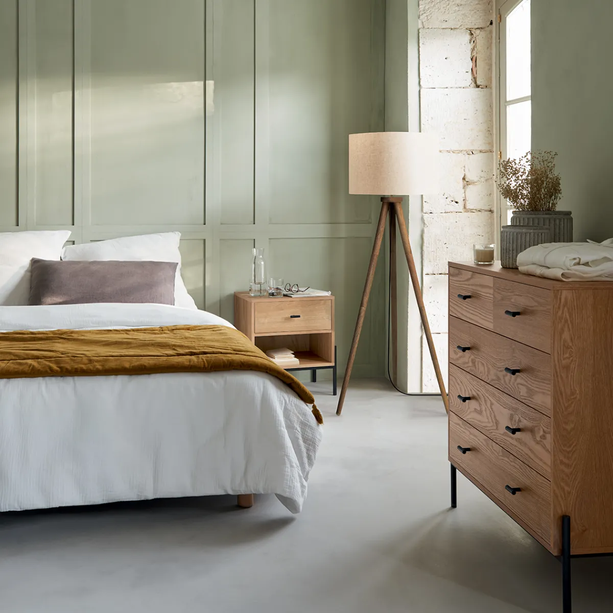 Parure de lit 3 pièces "Flora"*ATMOSPHERA