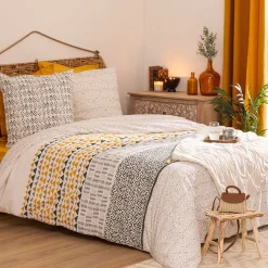 Parure de lit 3 pièces imprimée "Aquar"*ATMOSPHERA Clearance