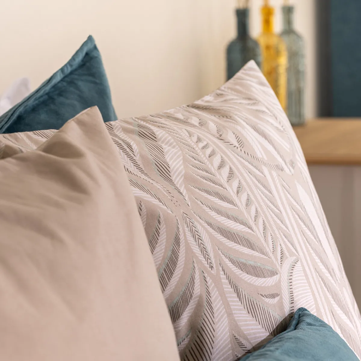 Parure de lit 3 pièces imprimée "Nalh"*ATMOSPHERA Hot