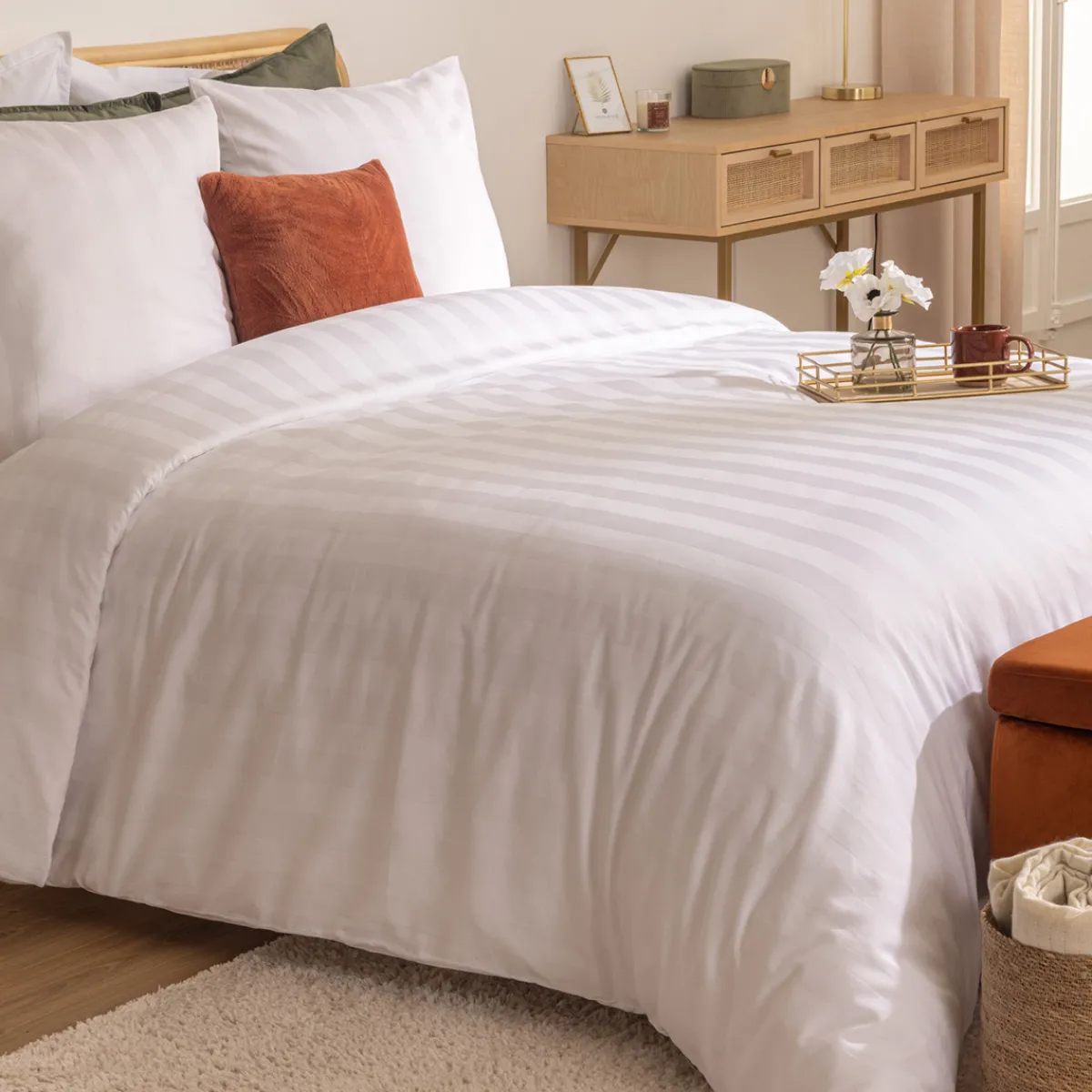 Parure de lit 3 pièces "Isadora"*ATMOSPHERA Hot