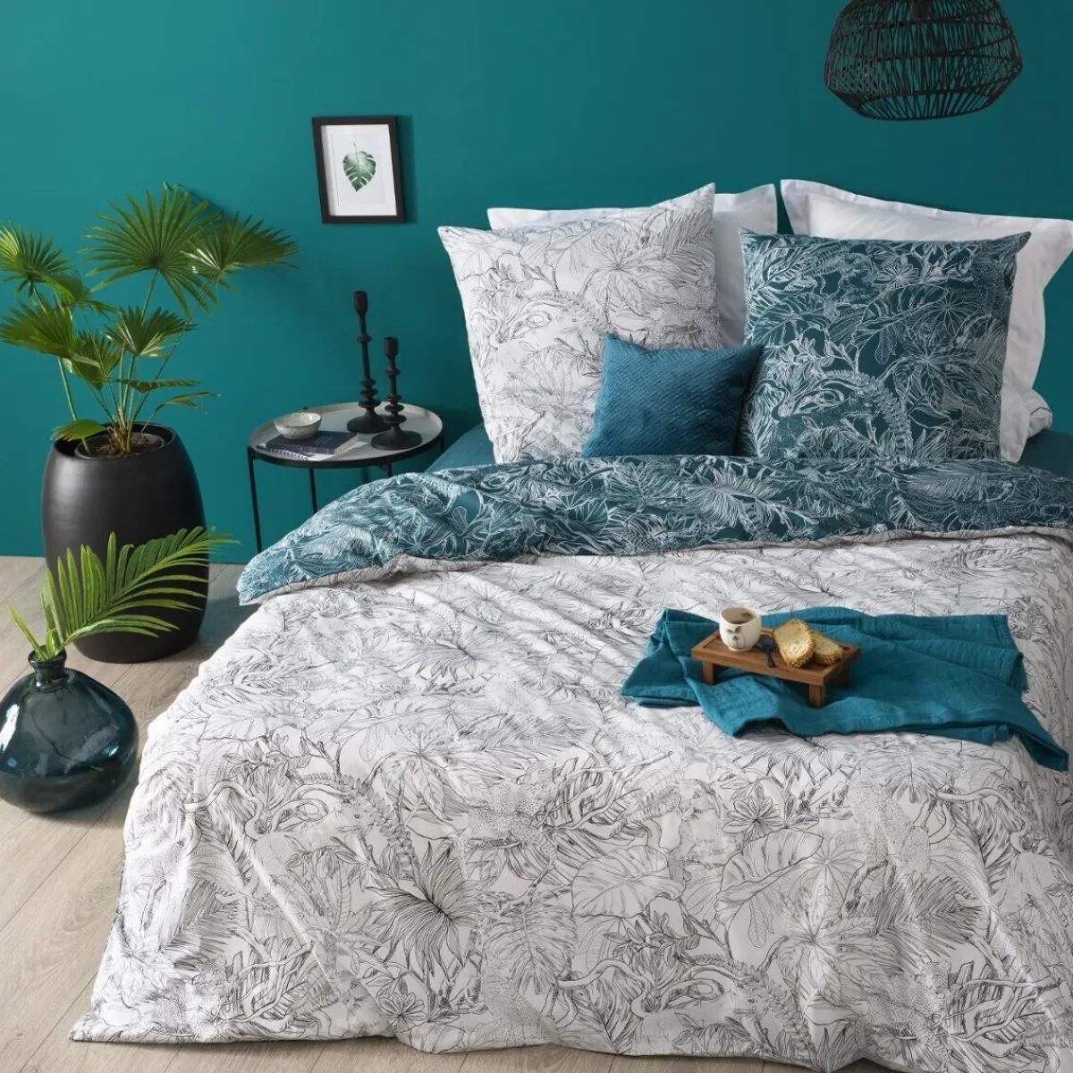 Parure de lit 3 pièces "Jungle"*ATMOSPHERA Clearance
