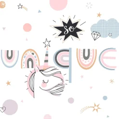 Parure de lit enfant 2 pièces "Licorne"*ATMOSPHERA Outlet