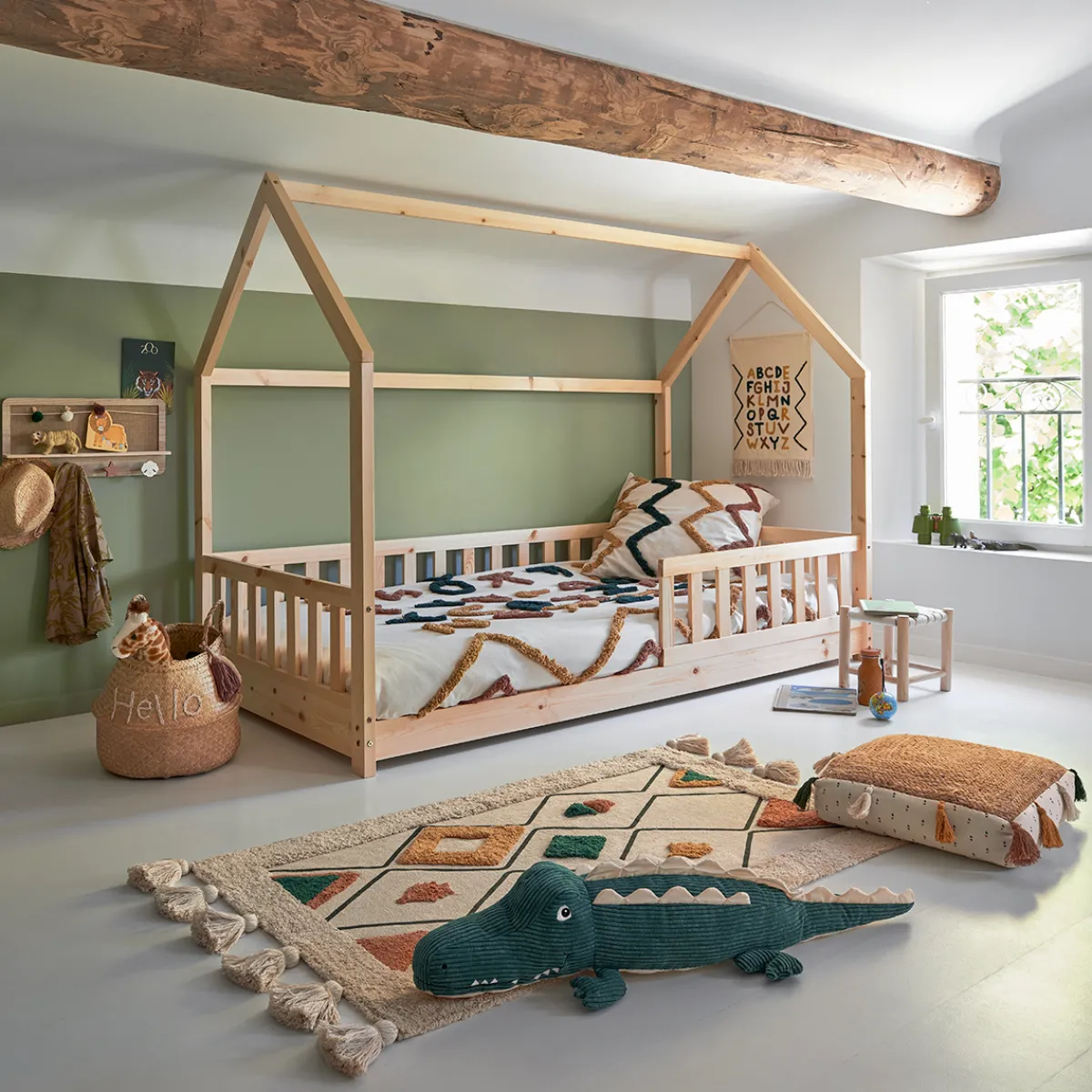 Peluche enfant "Crocodile"*ATMOSPHERA New