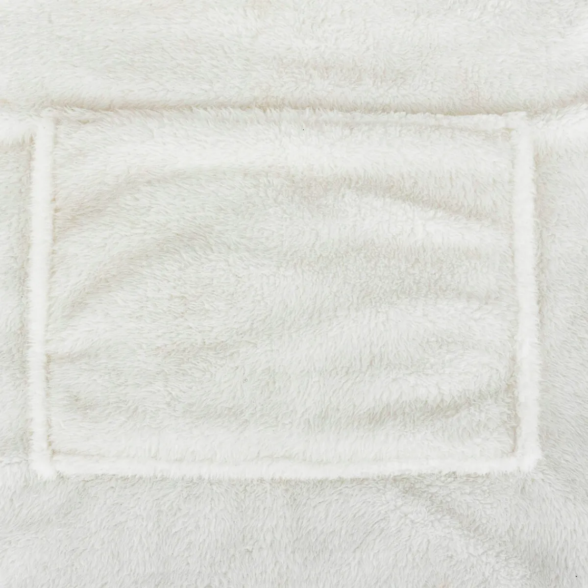 Plaid à manches capuche flanelle "teddy"*ATMOSPHERA Outlet