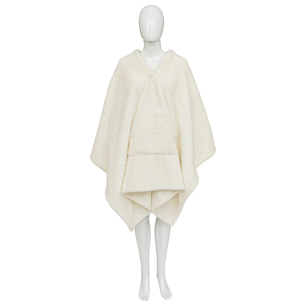 Plaid à manches fourrure "Aksel"*ATMOSPHERA Hot