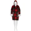 Plaid à manches "Hoodie"*ATMOSPHERA New