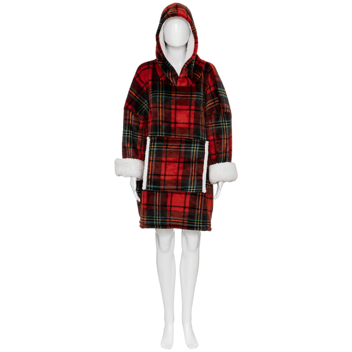 Plaid à manches "Hoodie"*ATMOSPHERA New