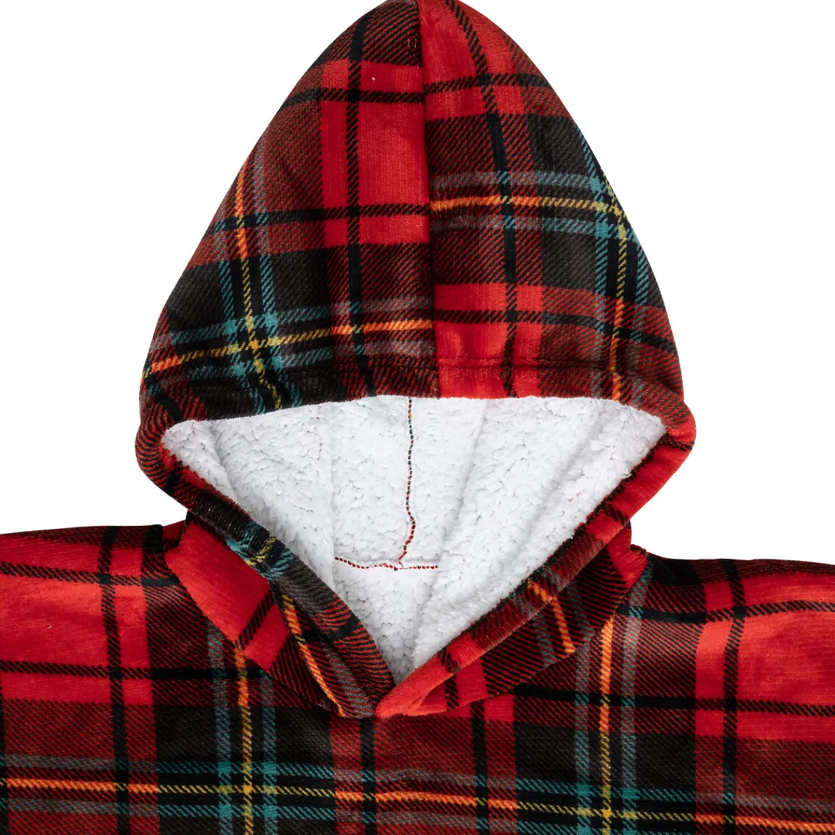 Plaid à manches "Hoodie"*ATMOSPHERA New