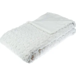 Plaid "Bouclette" fausse fourrure*ATMOSPHERA Online