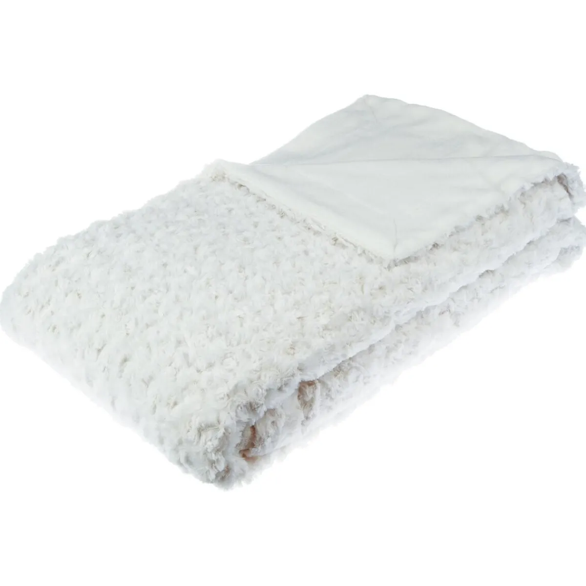 Plaid "Bouclette" fausse fourrure*ATMOSPHERA Online