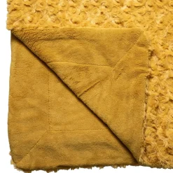 Plaid "Bouclette" fausse fourrure*ATMOSPHERA Clearance