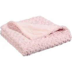 Plaid "Bouclette" fausse fourrure*ATMOSPHERA Hot