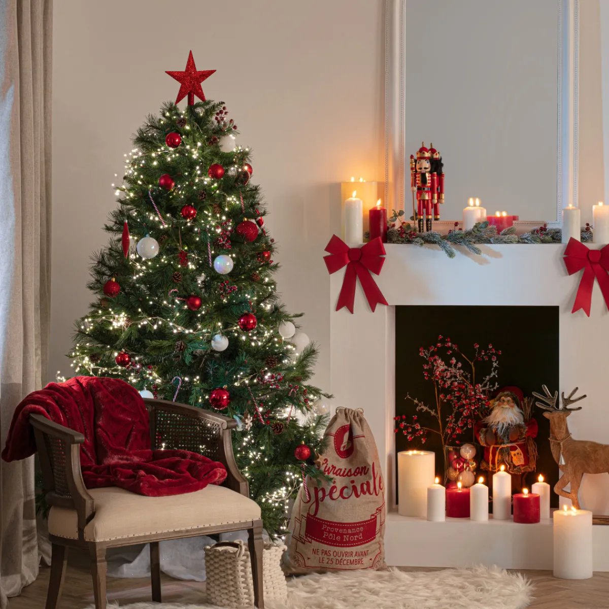 Plaid fausse fourrure*ATMOSPHERA Sale