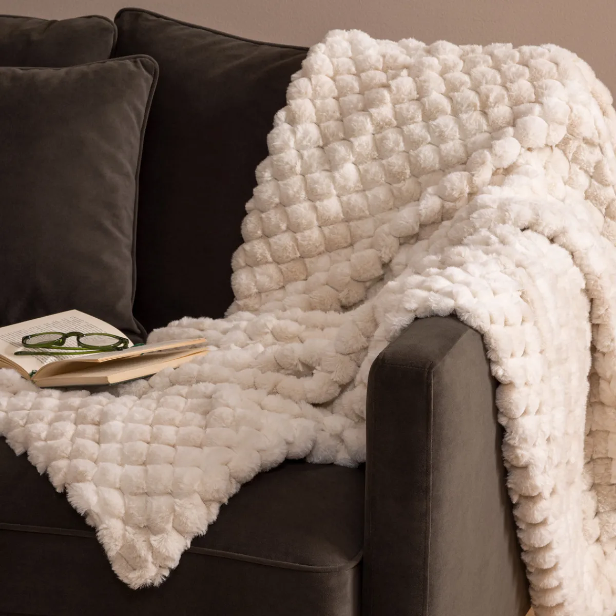 Plaid fourrure "Ariel"*ATMOSPHERA Online