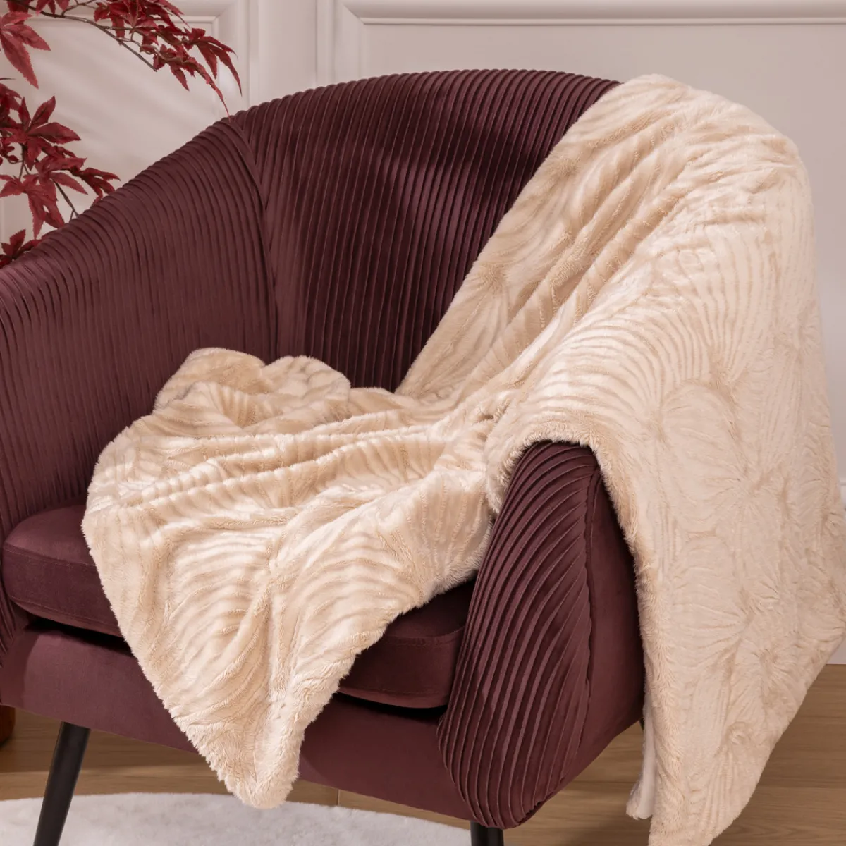 Plaid fourrure "Automn"*ATMOSPHERA Best