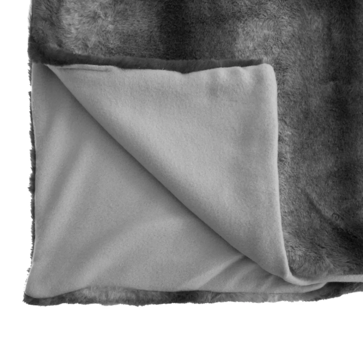 Plaid "Grizzli" fausse fourrure*ATMOSPHERA Discount