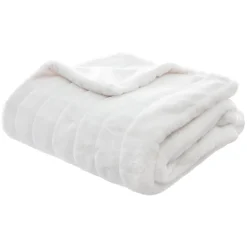 Plaid "Manoir" fausse fourrure*ATMOSPHERA Sale