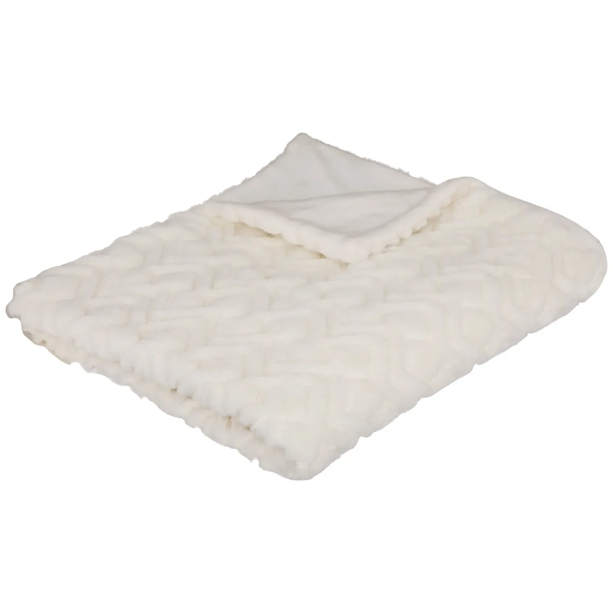 Plaid "Mara" fausse fourrure*ATMOSPHERA Sale