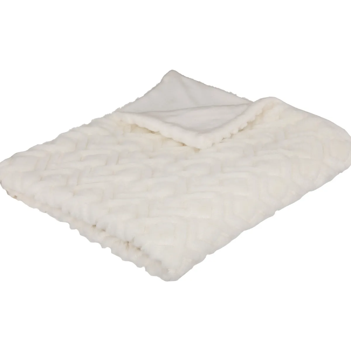 Plaid "Mara" fausse fourrure*ATMOSPHERA Clearance