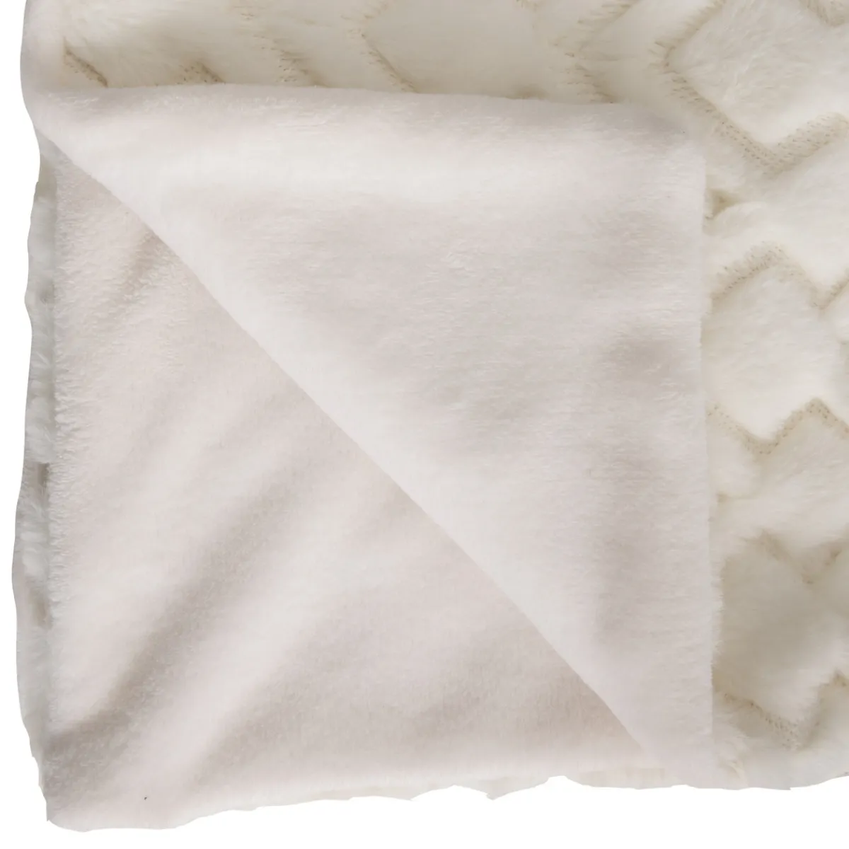 Plaid "Mara" fausse fourrure*ATMOSPHERA Clearance