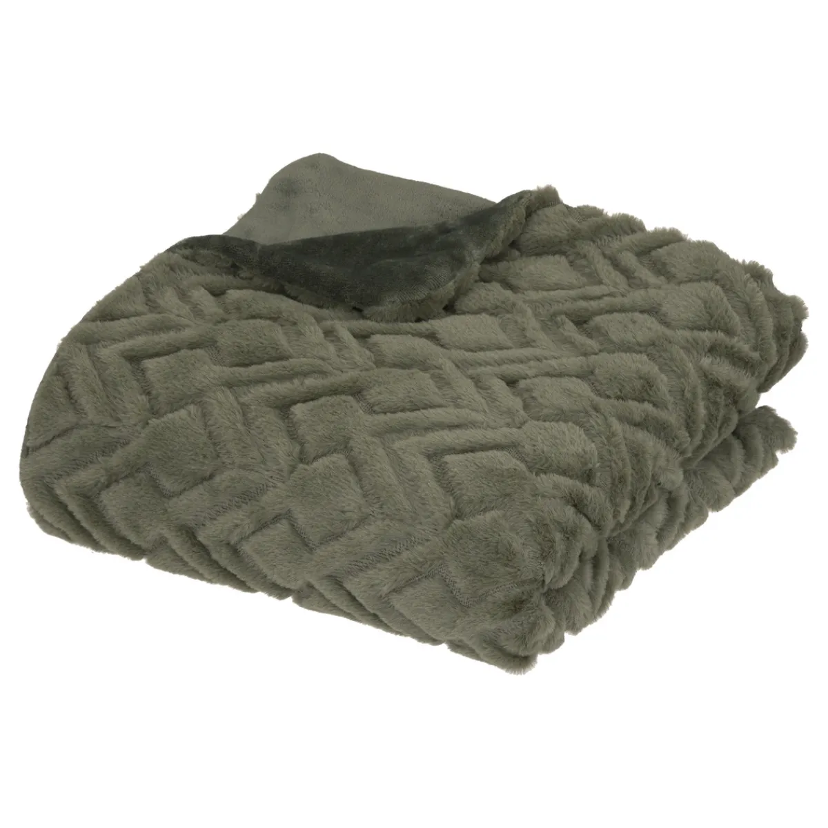 Plaid "Mara" fausse fourrure*ATMOSPHERA Clearance