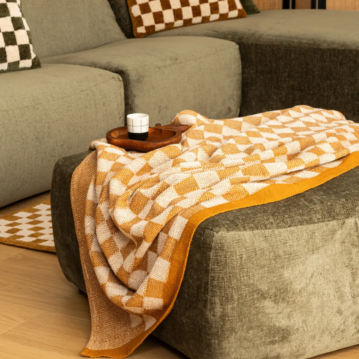 Plaid tricot "Itha"*ATMOSPHERA New