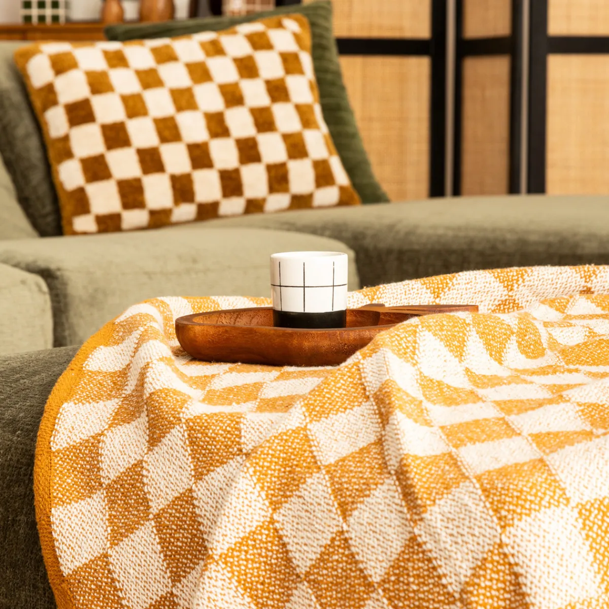 Plaid tricot "Itha"*ATMOSPHERA New