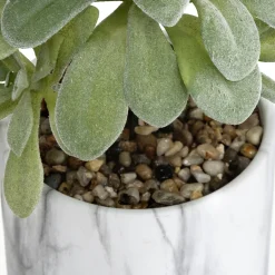 Plante artificielle à suspendre avec cloche 