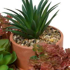 Plantes artificielles en pot 